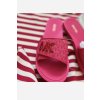 Měkkoučké pohodlné pantofle prémiové značky Michael Kors  Design: MK Palmer beach slides růžový monogram, model 49S4PLFA1B