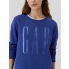 GAP Fleece mikina s logem tmavě modrá (Velikost S)