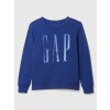 GAP Fleece mikina s logem tmavě modrá (Velikost S)