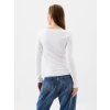 GAP Tričko s dlouhým rukávem bílá (Velikost L)