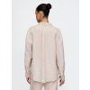 GAP Lněná oversize košile Big Shirt béžová (Velikost L)