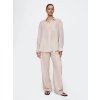 GAP Lněná oversize košile Big Shirt béžová (Velikost L)