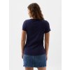 GAP Tričko s logem tmavě modrá (Velikost XXS)