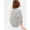 GAP Oversize mikina s logem šedá (Velikost L)