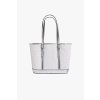 Ikonická prostorná kabelka Jet set travel 35F4STVT1M od značky Michael Kors, barva stanovená výrobcem silver multi