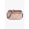 Michael Kors JET SET ITEM crossbody chain monogram camel multi dámská kabelka