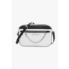 Michael Kors JET SET ITEM crossbody chain monogram optic white multi dámská kabelka