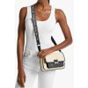 Jedinečná crossbody kabelka v provedení natural lazená do černé barvy   Nastavitelný nylonový popruh v délce cca 76 - 130cm  Po otevření hlavní zipová kapsa, přední zasouvací kapsa