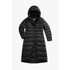 Blauer ANITA dlouhá dámská prošívaná péřová bunda s voděodpudivou úpravou černá