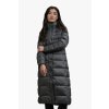 Blauer ANITA dlouhá dámská prošívaná péřová bunda s voděodpudivou úpravou šedá