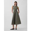 Midi šaty s kapsami (Velikost L)