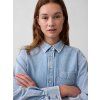 Džínová oversize košile UltraSoft (Velikost XL)