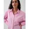 Oversize popelínová košile s logem Big Shirt (Velikost XXL)