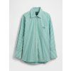 Oversize popelínová košile s logem Big Shirt (Velikost L)