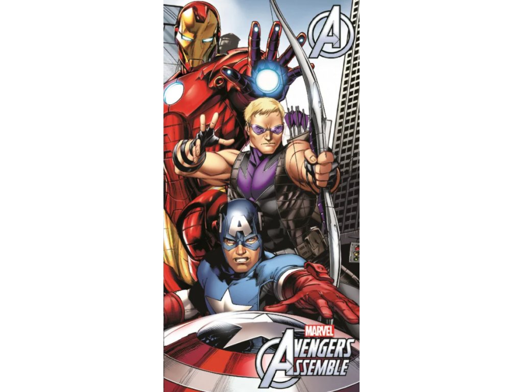 Marvel Avengers ručník Assemble