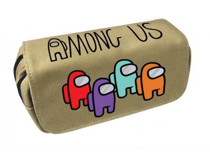 6 styles among us pencil case canvas pencil