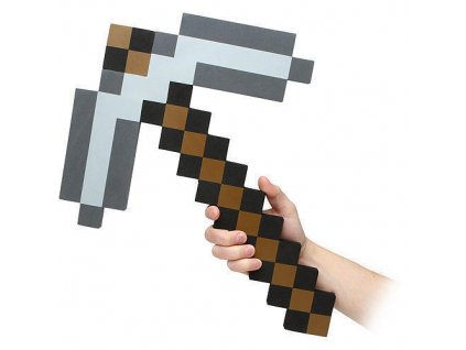 Minecraft kamenný krumpáč (pěnový)