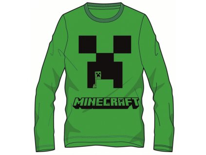 Minecraft tričko Creeper zelené dětské
