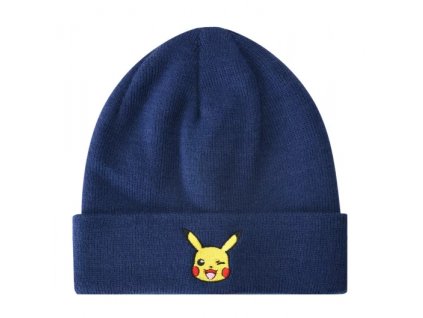 Pokémon zimní čepice Pikachu modrá