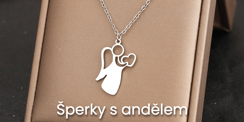 Šperky s andělem