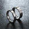 Prsten pro páry (1 kus) - Forever love, stříbrná ocel (Snubní prsten 50 (šířka 4mm))