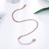 Hadí náramek 15 cm + 5 cm, ocel rose gold