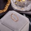 Prsten - Miriam, ocel rose gold