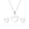 6639 set srdce s delfinem stribrna ocel