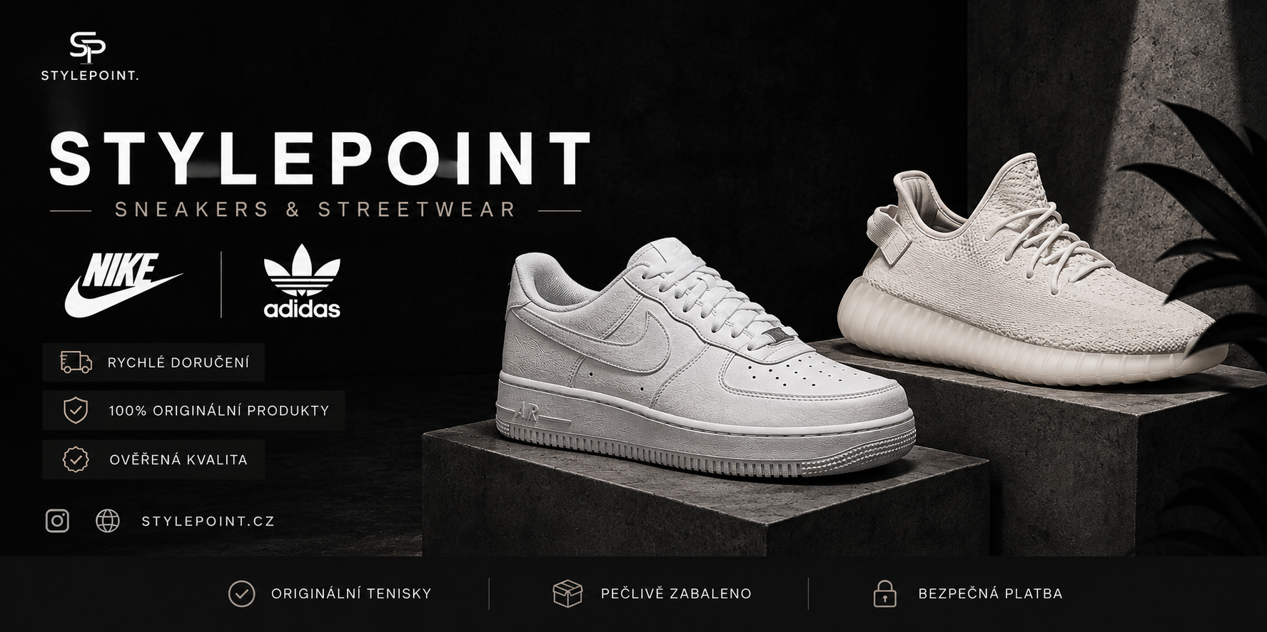 STYLEPOINT – originální tenisky Nike a Adidas