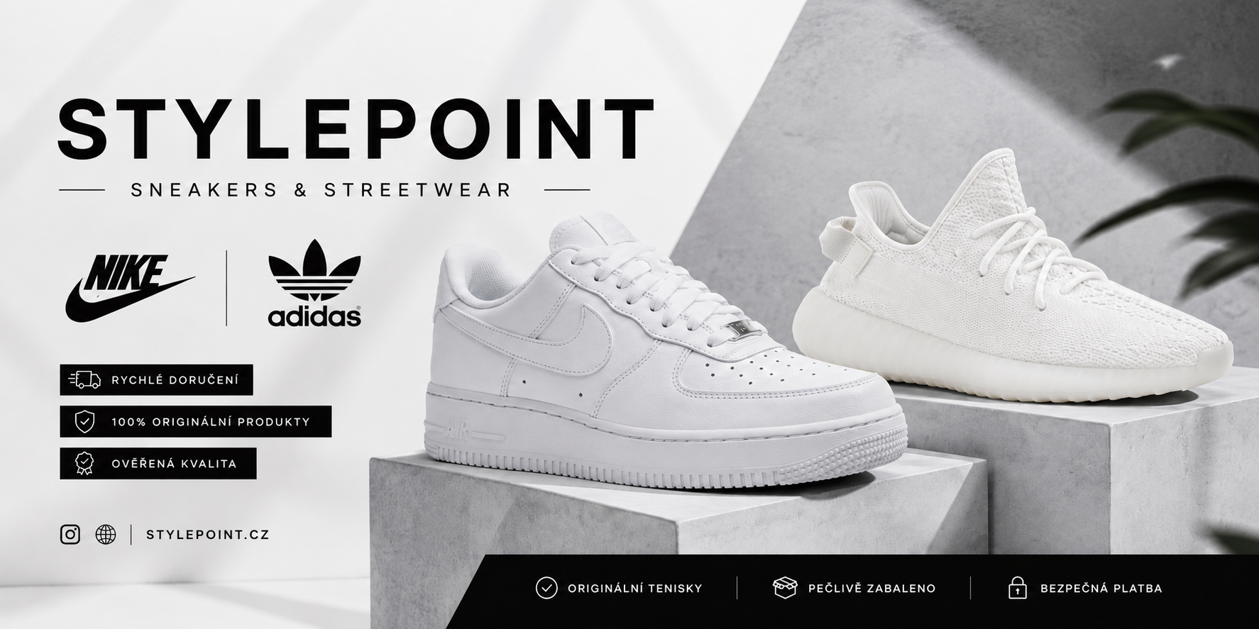 STYLEPOINT – originální tenisky Nike a Adidas