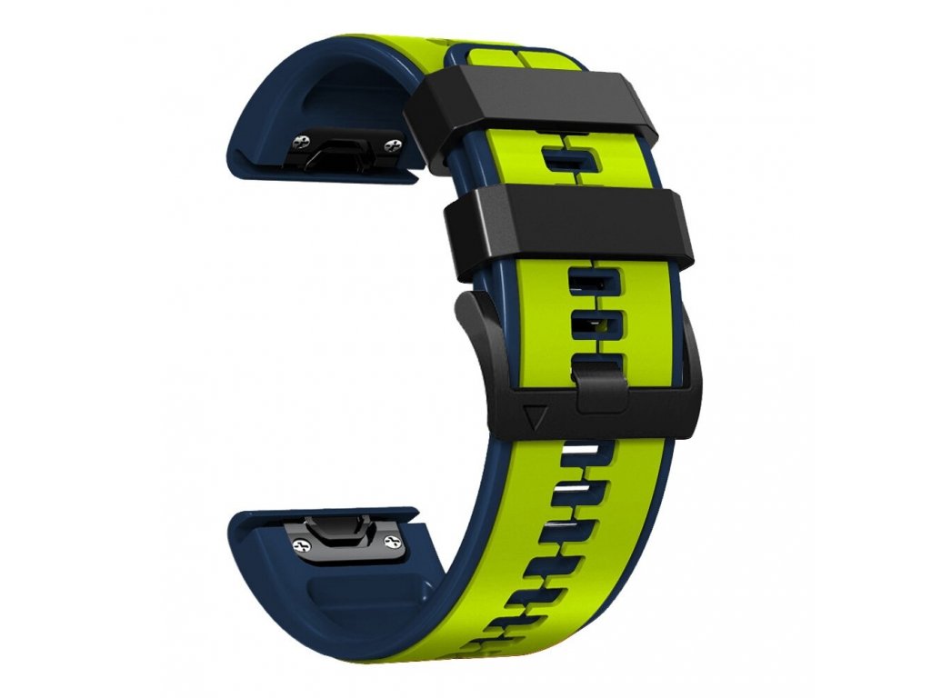 Two color style E replacement strap for garmin fenix 7 7 x variants 17