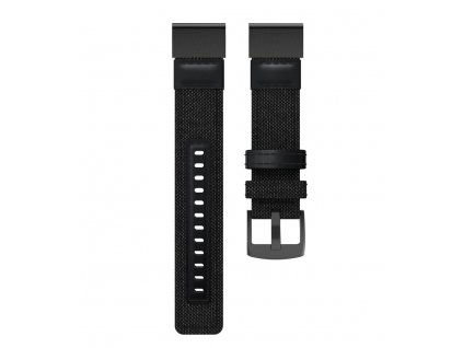 Nylonový řemínek pro Garmin Fenix 22 mm černý EASYFIT/QUICKFIT
