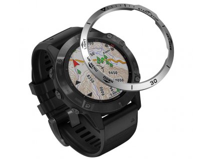 Ochranná luneta Garmin Fenix 6X / Enduro stříbrná