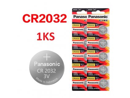 Panasonic baterie lithiová Panasonic Lithium Power 3V CR2032 1KS