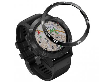 Ochranná luneta kroužek Garmin Fenix 5/5 Plus černá