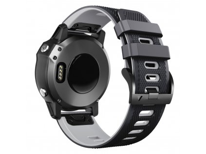 black gray anbest band 22 mm for garmin fenix 5 5 plu variants 2