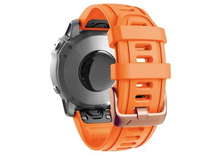 Orange soft silicagel bracelet 20 mm wrist strap variants 21 kopie