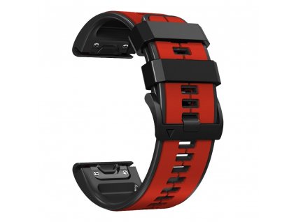 Two color style D replacement strap for garmin fenix 7 7 x variants 18
