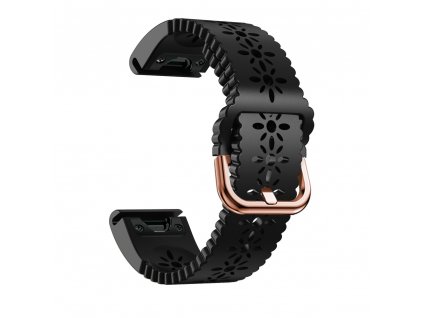 A silicone wristband for garmin fenix 7 s 6 variants 4