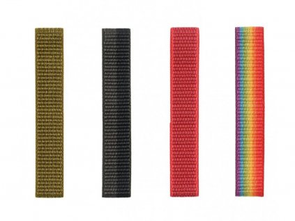 26mm barevný Pratelný nylonový provlékací řemínek pro Garmin Fenix Enduro na suchý zip velcro UltraFit