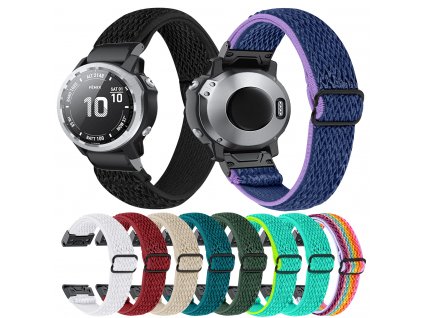 CLASP 20mm nylonový řemínek pro Garmin Fenix 5S/6S/7S QuickFit