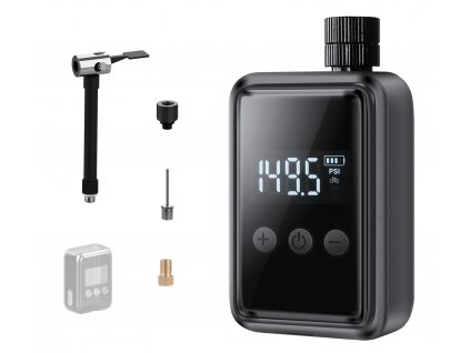 9Kzo150 PSI Portable Pocket Bike Electric Air Pump MINI Fast Rechargeable Compressor Tire Inflator For Bicycle