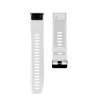 12 White sheng one soft silicone strap for garmin variants 0