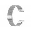 Ocelový kovový řemínek pro Garmin Fenix 26 mm hladký Milánský tah stříbrný EASYFIT/QUICKFIT