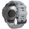 WAVE 26mm silikonový gumový řemínek pro Garmin Fenix šedý EASYFIT/QUICKFIT