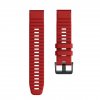 Red 26 mm 22 mm quick fit watchband for garmin variants 2