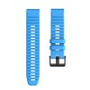 Sky Blue 26 mm 22 mm quick fit watchband for garmin variants 3