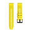 Yellow 26 mm 22 mm quick fit watchband for garmin variants 8