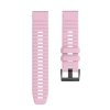 Pink 26 mm 22 mm quick fit watchband for garmin variants 14