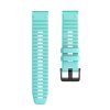 Teal 26 mm 22 mm quick fit watchband for garmin variants 11